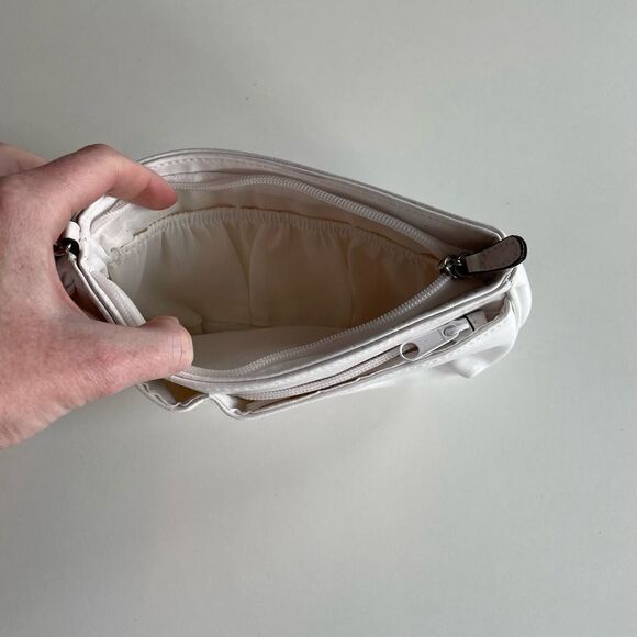 Vintage Womens Unbranded White Clutch Purse - Picture 4 of 5